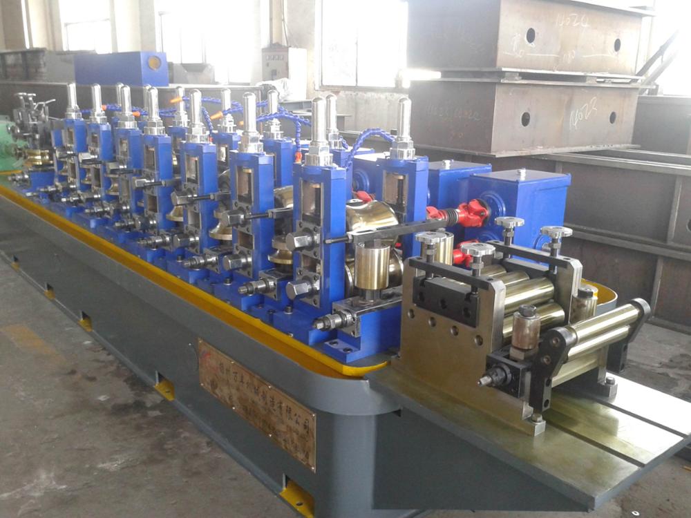 High Speed Galvanized Erw High Frequency Welded Pipe Mill Tube Making Machine