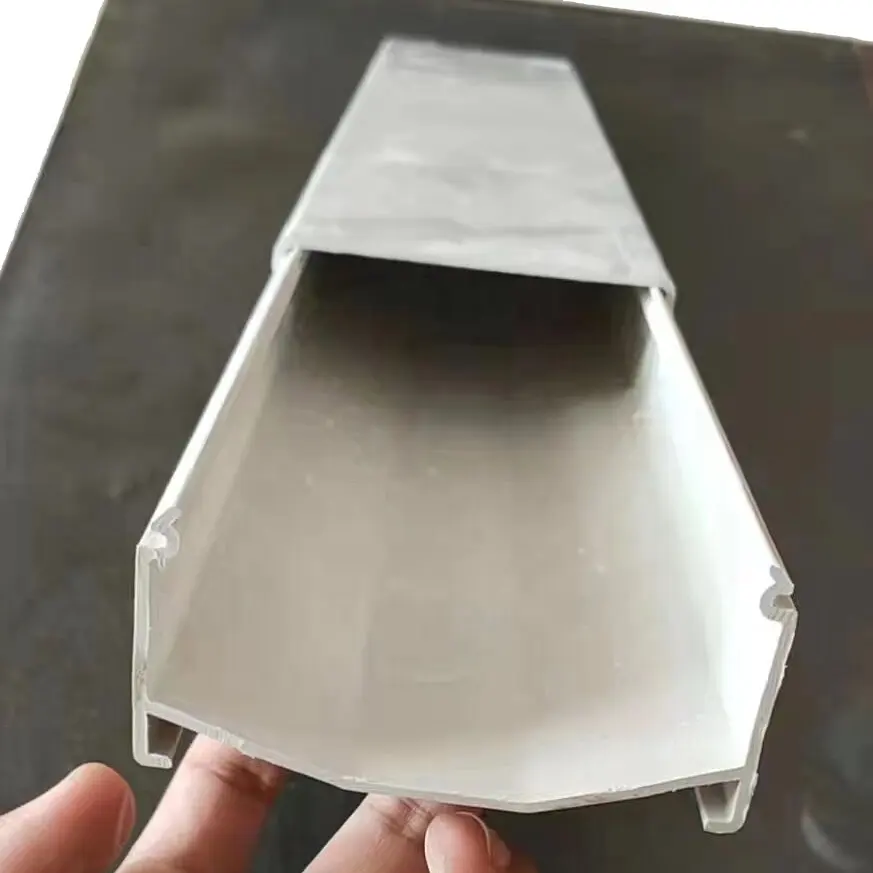 NFT Hydroponic Channel Growing Plants PVC Plastic Pipe Pouch Holes for Optimal Growth