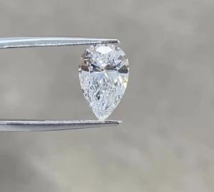 Wholesale 10 Mohs Pear Shaped Lab Diamond Largest Cvd Diamond For Jewelry Production from china suppliers