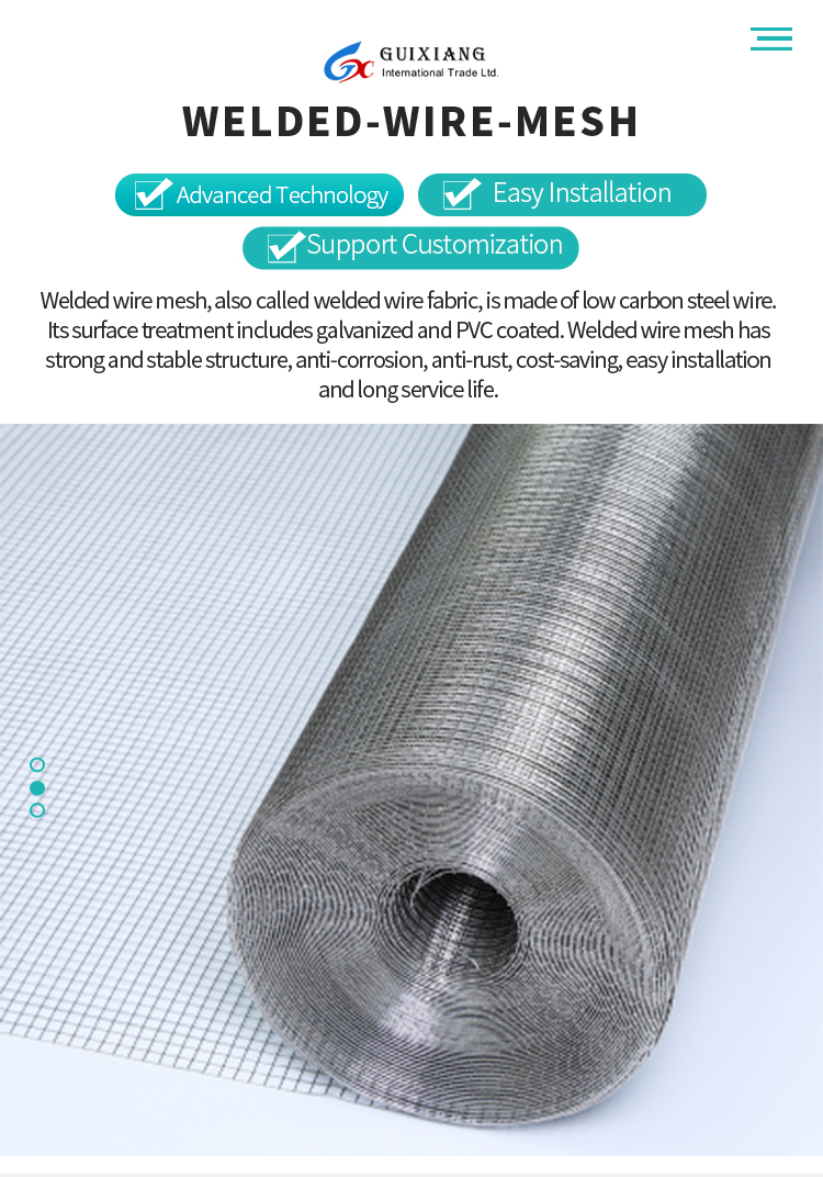 Welded mesh fence breeding wire protection rodent-proof mesh galvanized welded fence iron mesh home outdoor
