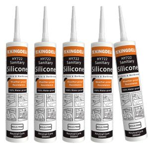 Wholesale White Black Neutral Cure Clear Glass Sealant Anti Mildew Transparent Silicone from china suppliers