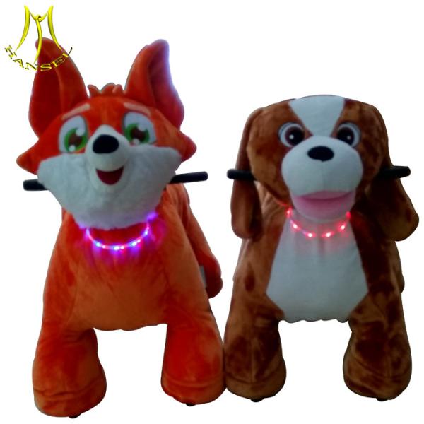 Hansel kids play game machine coin operated ride on animal scooter for family
