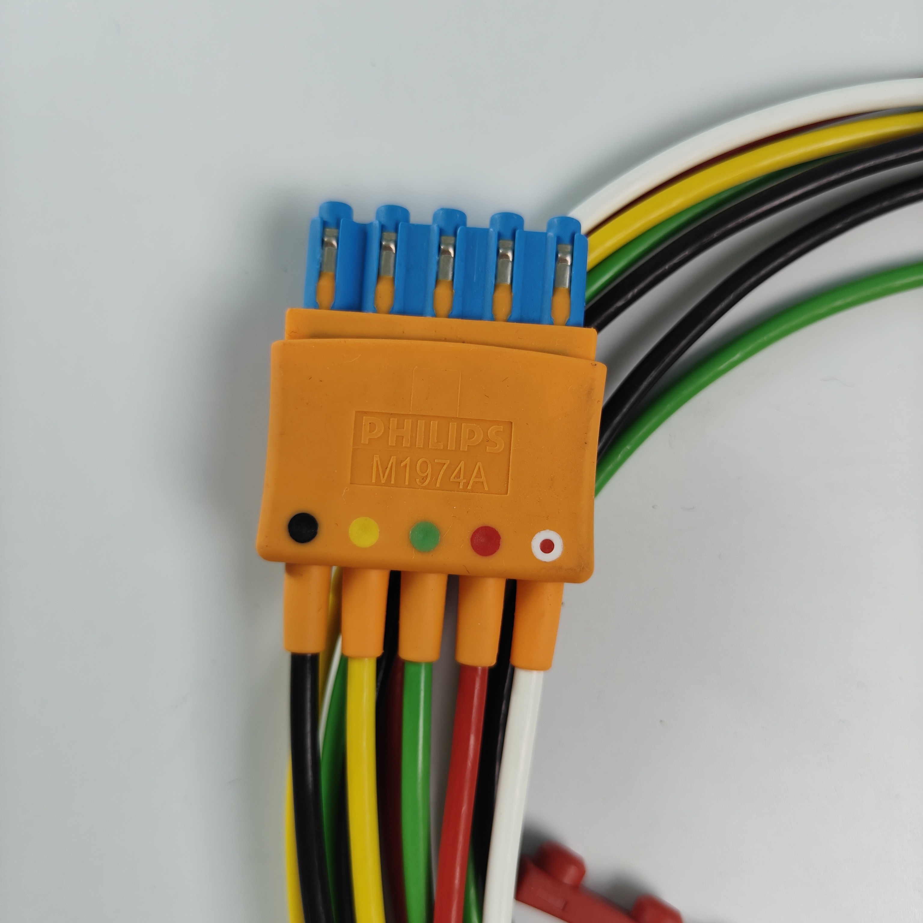 989803125871 Medical Device Consumables PHILIP Patient Monitor Original CBL 5 Leadset Grabber IEC OR REF M1974A