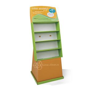 Wholesale New creative promotion corrugated 3 layers paper Material POP cardboard display stand from china suppliers