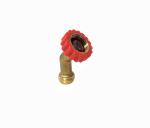 Lead Free 45 Degree Brass Hose Elbow Garden Using 3/4NH-11.5