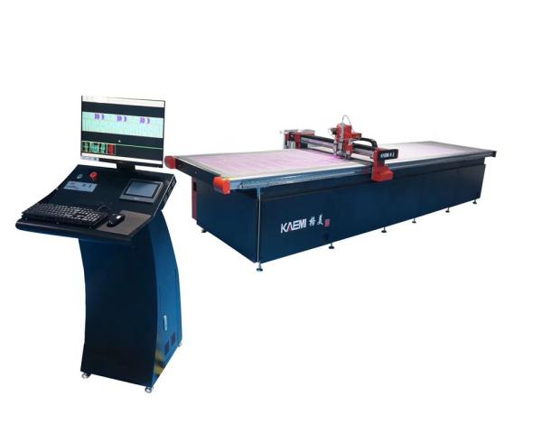Soft Materials Cutting Machine with Tungsten Steel Blade 2500*1600mm Cutting
