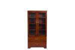 W60*D40*H120CM Home Wood Furniture Dining Room Cabinets With 4 Shelves 2 Drawers
