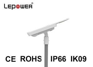 Wholesale IP66 Integrated Solar Led Street Light 30 50 80 Watt With Sensor Controlling Battery from china suppliers