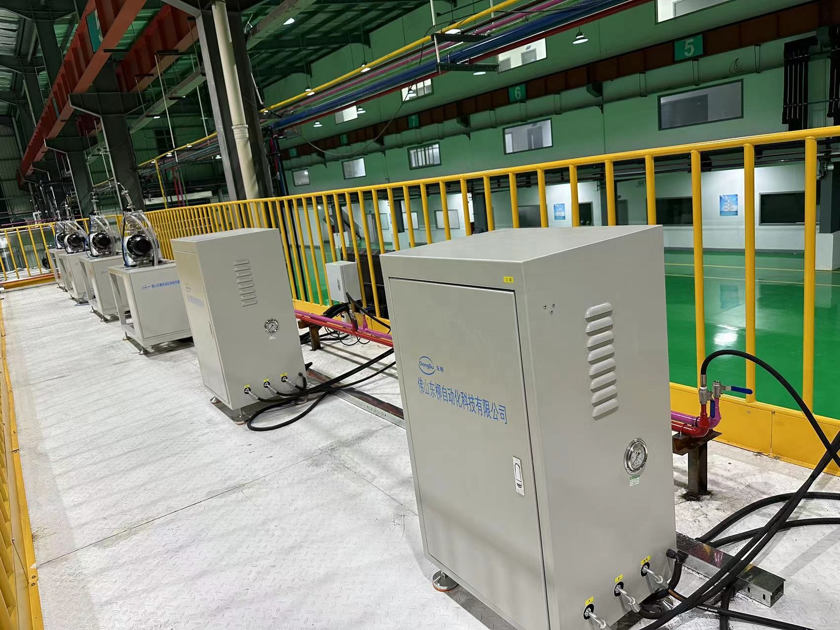 OEM ODM AC Assembly Line Air Source Heat Pump Production Line For Industrial