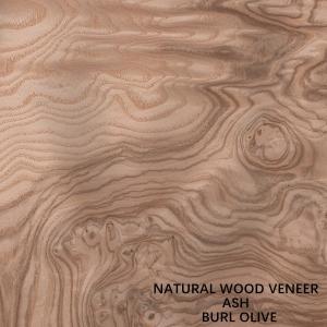 Wholesale Unusual Natural White Ash Wood Veneer Burl Olive AA Grade For Wall Covering Thickness 0.5mm China Manufacturer from china suppliers