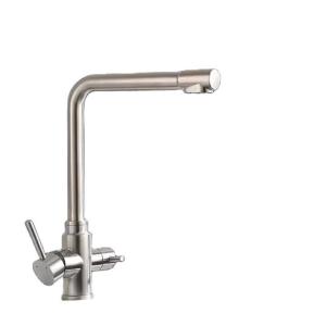 Wholesale OEM Polished Stretched Stainless Steel Faucet Dishwashing Sink Faucet from china suppliers