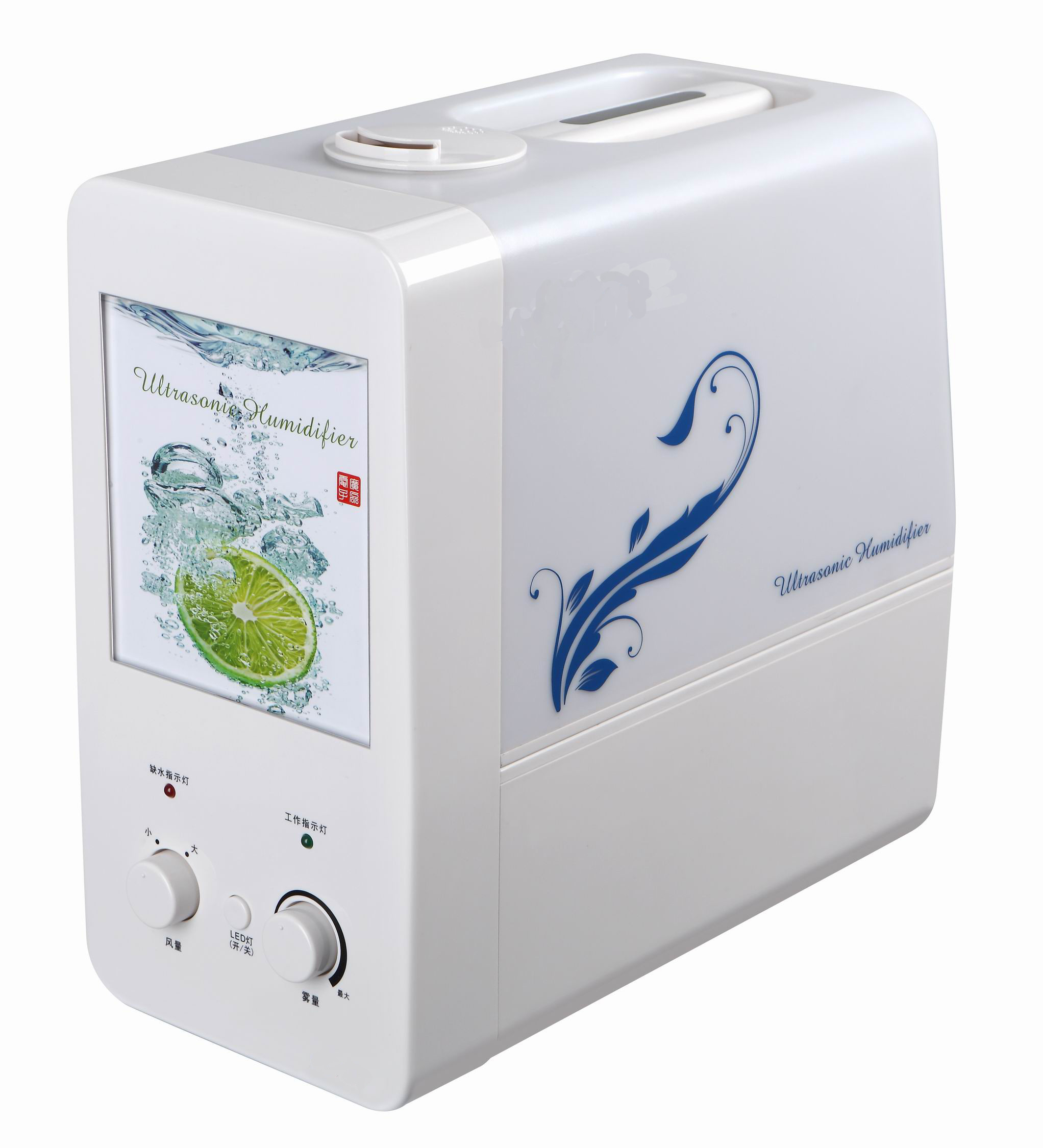 GL2166 Ultrasonic Humidifier Improve Nebulizer Air Compressor With Heat Fog