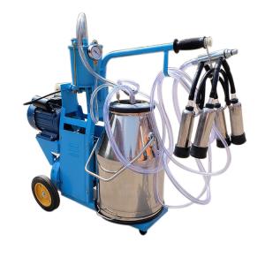 Wholesale Single Bucket Piston Pump Portable Milking Machine Professional Small Cow Goat from china suppliers