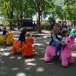 Wholesale Hansel animal riding for kids coin operated dog walking machine from china suppliers
