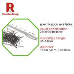 End Hook Steel Fiber For Courtyard Construction Non Secondary