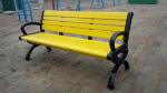 wood leisure arm chair for park and district YGPC-O68TJ