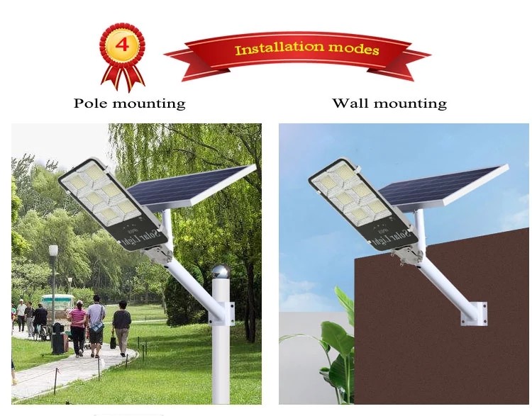 Rainproof Solar LED Street Light , Solar Energy Street Light Multiple Wattage Options