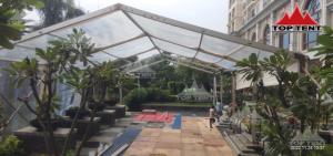 Wholesale 300 Person Luxury A Frame Wedding Marquee Tent With Clear Roof And Walls from china suppliers