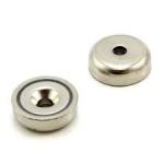 N42 25mm Dia x 8mm Thick x 5mm Countersunk Magnetic Holder