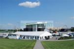 Outside Party Canopy Tent , 20 X 30 Party Tent Waterproof PVC With Clear Windows