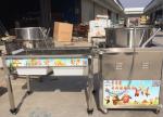 Fully Automatic Professional Kettle Popcorn Machine Sphercial Corn Popper