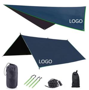 Wholesale Waterproof Large Camping Rain Fly For Camping 210t Silver Cloth Material from china suppliers