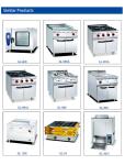 Gas Connection R13/4 103Kg Commercial Kitchen Cooking Equipment for Large