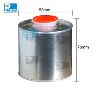 Wholesale 0.5L-1L Paint Tin Bucket 1 Liter Metal Packaging Tins With Plastic Stopper Screw Lid from china suppliers