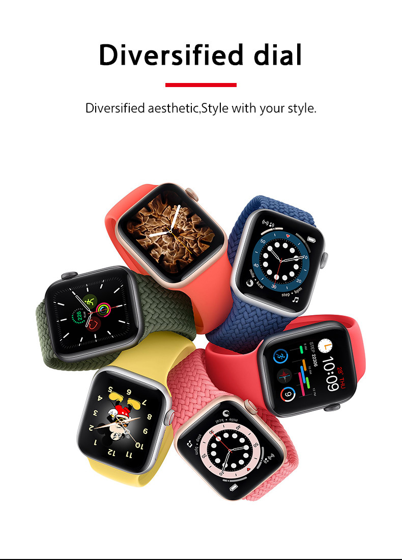 T500+ 1.75 Inch Full Screen Smartwatch Bluetooth Calling