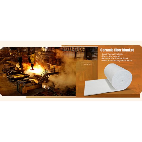 1260℃ Thermal Insulation Ceramic Fiber Blanket For Kiln High Temperature Resistant