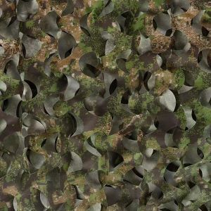 Multispectral military anti-radar anti-aerial photography camouflage net