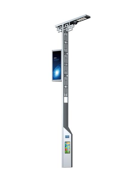 Smart LED lights 5G wifi smart Street Lights And Public Safety Traffic Heat