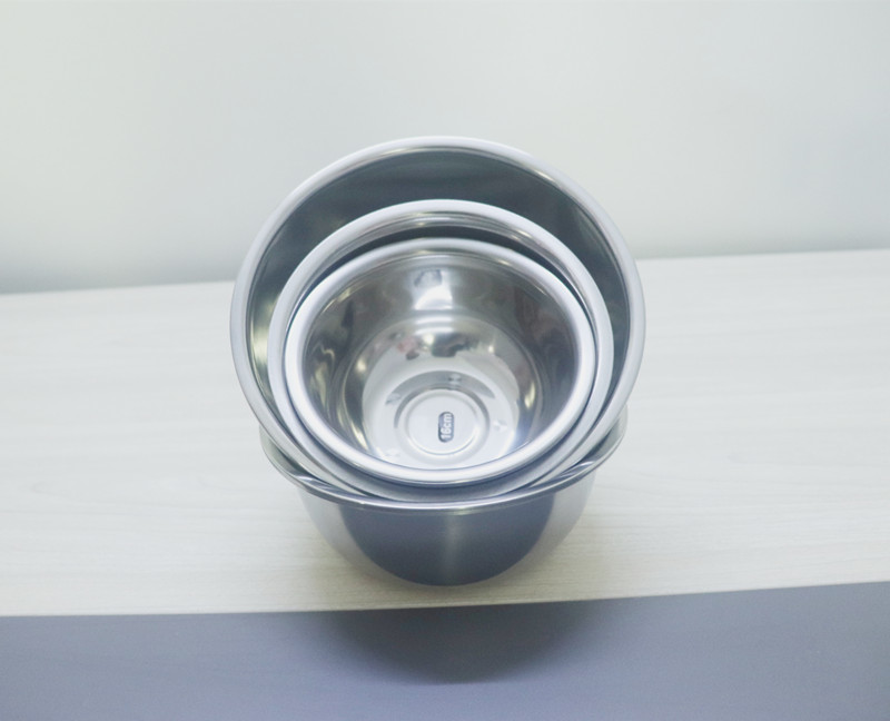 16-40cm Stainless Steel Cookware Sets Water Bowl For Puppy Dog