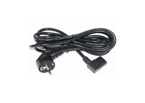 Wholesale Deluxe Euro type 90 degree black Power cord IEC C13 angled female Power table 0.5m-10m from china suppliers