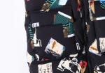 Winter Kids Qualitiy Autumn Fashion White Duck Feather Parka Girls Stock Print