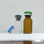 custom logo printed steroid empty sterile pharmaceutical injection glass vial