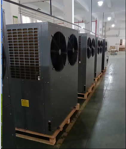 40KW Side Out Custom Heat Pump with Easy Installation and Small Footprint for Efficient Heating