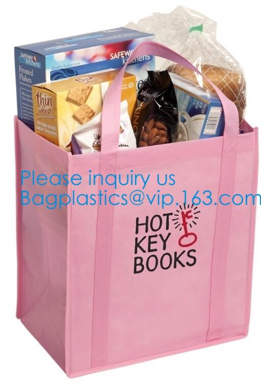 Promotional Custom Sublimation Recyclable Fabric Carry Non Woven Bag,Folding Reusable Non-woven Shopping Bag, Bagease
