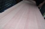 Red Quarter Cut Okoume Veneer Without Figured Quarter And Crown