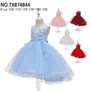 Wholesale girl's princess dress evening dress wear party dress ready goods ready to ship stock 141 from china suppliers