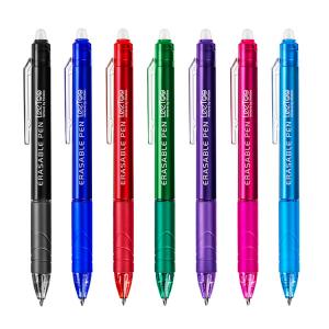 China 0.7 Retractable Erasable Gel Pens For Office Supplies / Gift on sale