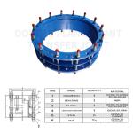 Double Flange Demolition Fittings Telescopic Dismantling Joint Pn16 Dn1000 Cast