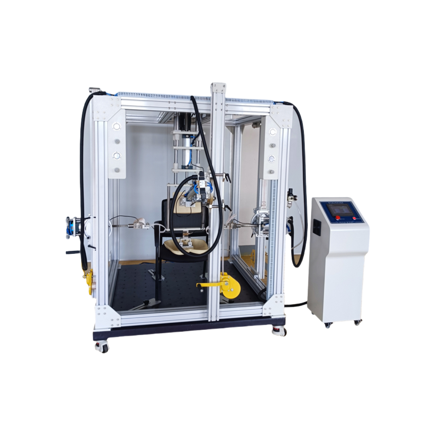 Seat and Backrest Combined Fatigue Test Machine Durability Testing Equipment for Chair Back Frame and Seat Surface