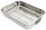 Stainless Outdoor BBQ Grill Pan Grill Basket