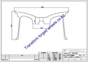 Wholesale TM2010506 20X10.5 inches forged wheels monoblock wheels blanks Dimple style barrel and rims from china suppliers