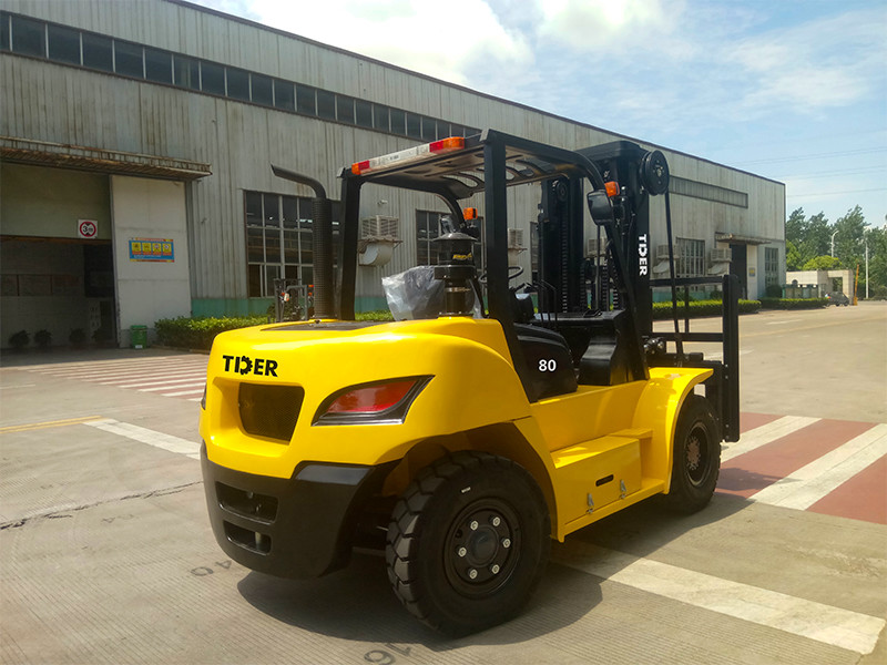 ISUZU (12/80) x 2 Engine 8T Diesel Forklift Truck Maximal Heavy Container Forklift