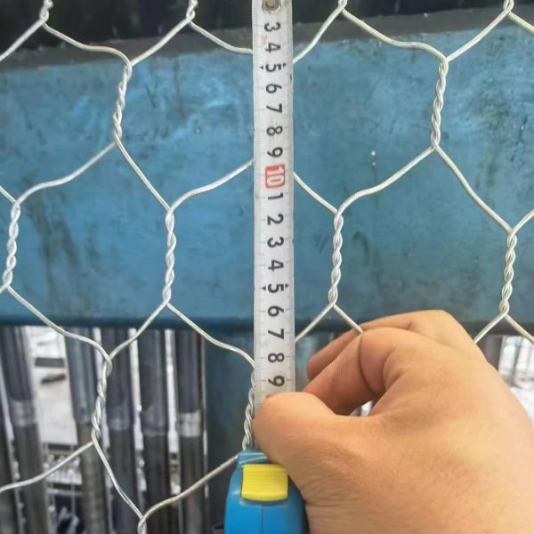 PVC Coated Gabion Wire Mesh Protecting Riverbanks Slopes And Channels From Erosion