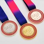 Custom Shape Logo Sport Medal For Wholesales Taekwondo Gold Silver And Bronze