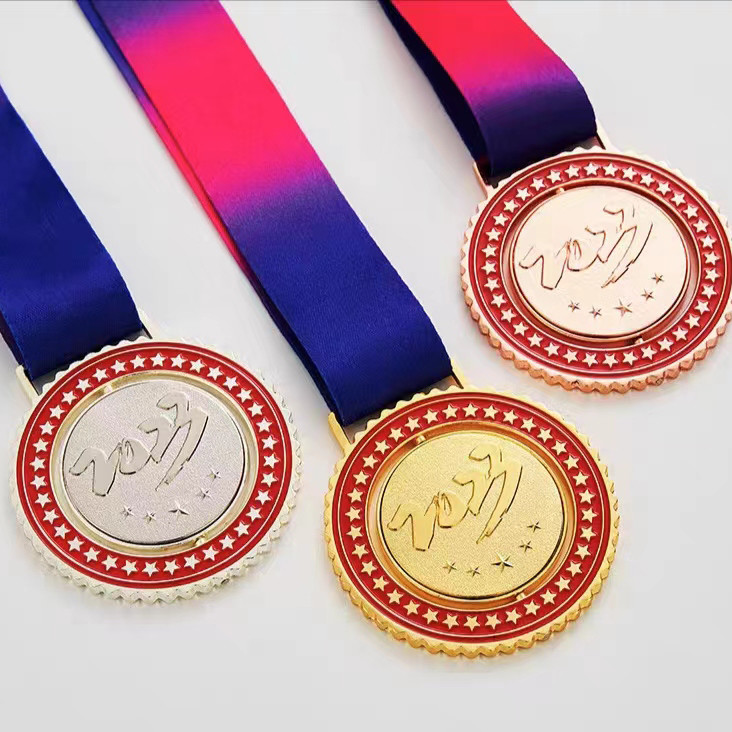 Medal Wholesale Blank Custom Design Metal Marathon Running Sport Award Champions Medal