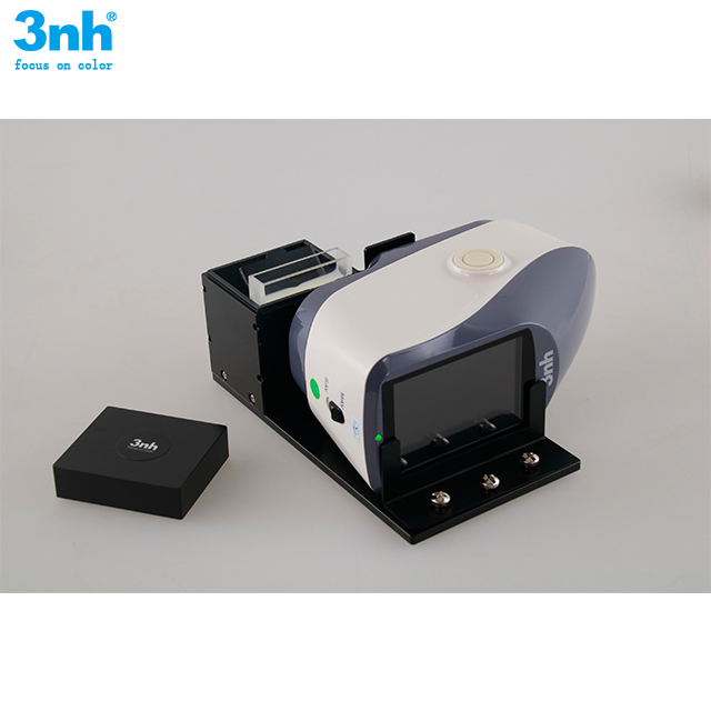 3nh YS3060 color spectrophotomer for powder coatings with powder test box accessory